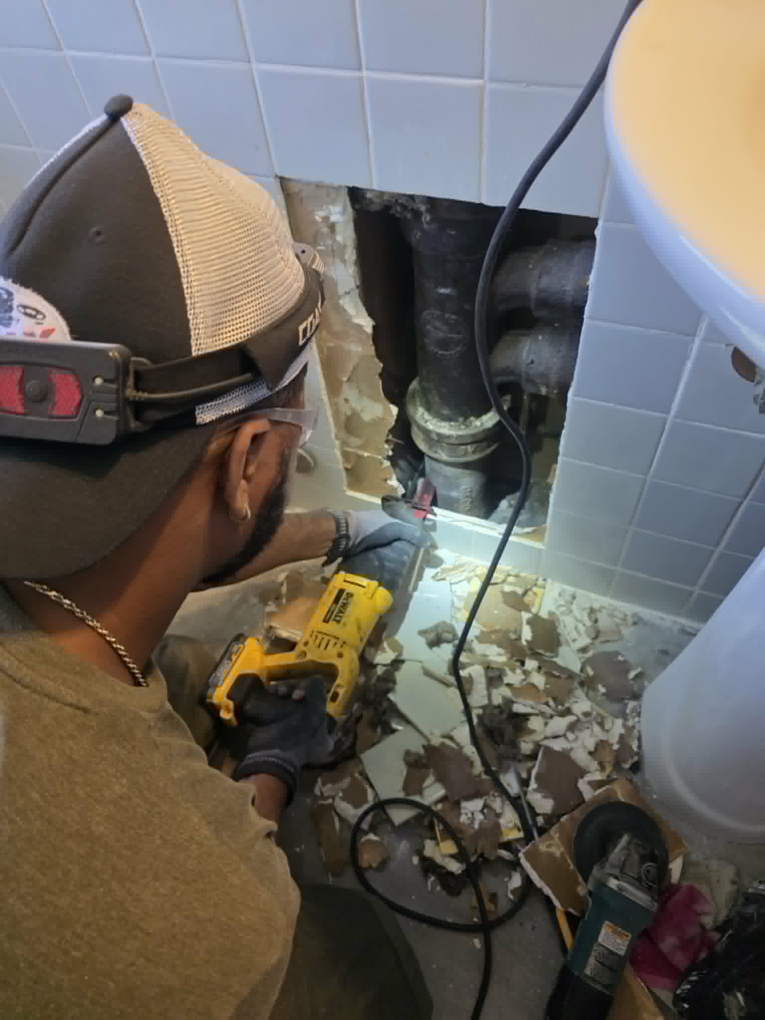 Drain Line Access & Repair